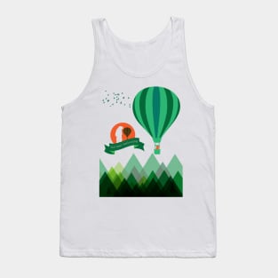 Hot Bear Ballooning Tank Top